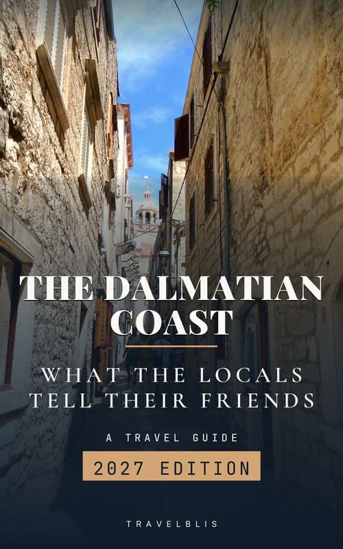 Cover of The Dalmatian Coast, a travel guide by Gil Prosser